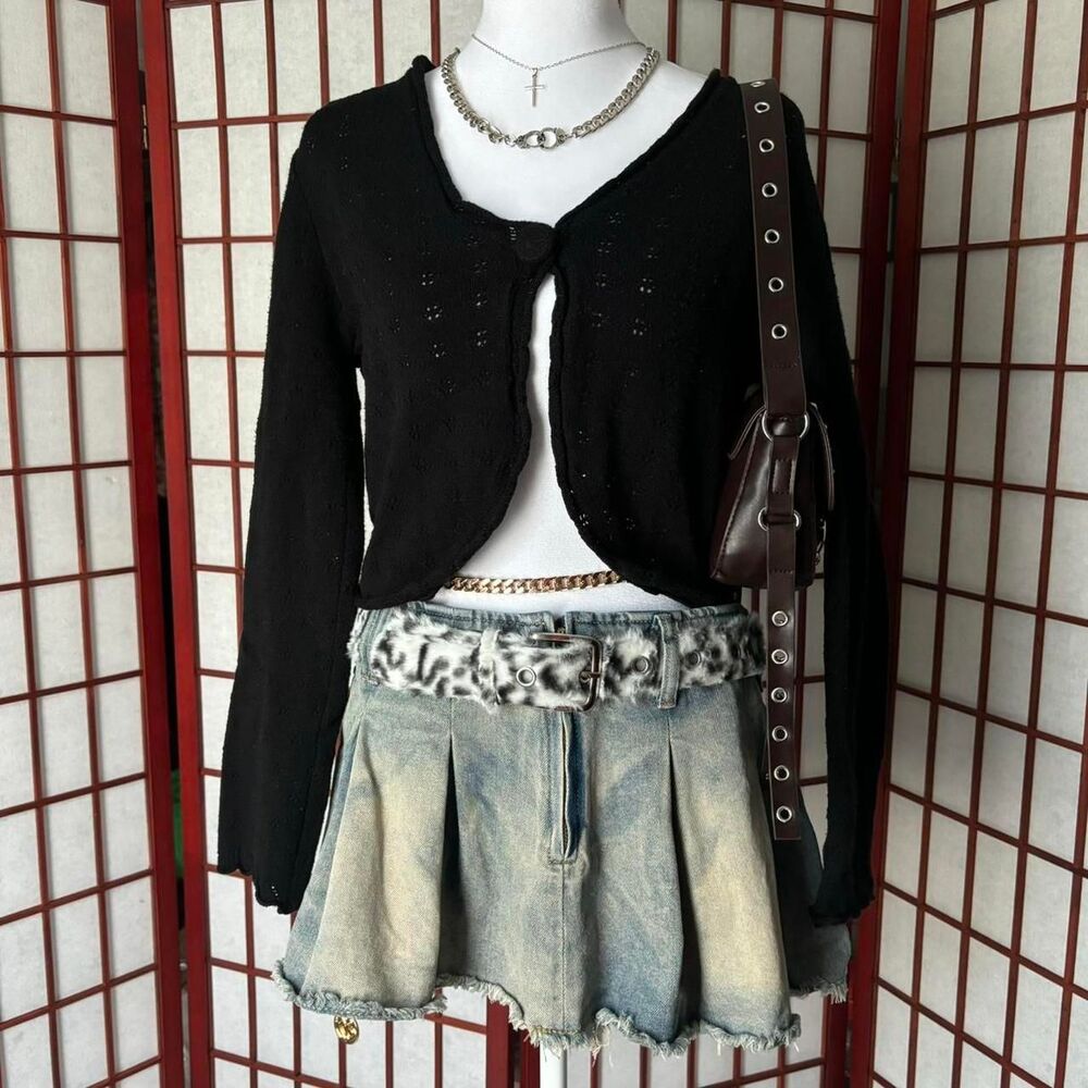 Route-66 Women's Black Cardigan